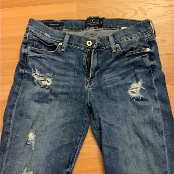 ⚡️SALE⚡️Lucky Brand Boyfriend Jeans - Picture 2 of 6